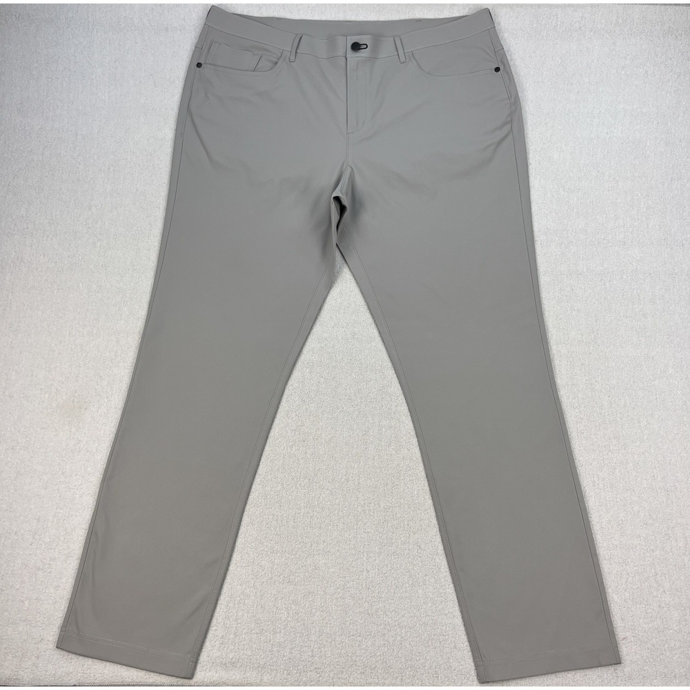 Public Rec Dealmaker Pants Mens 40x34 *Fits 42x32 Gray Stretch 5-Pocket Golf